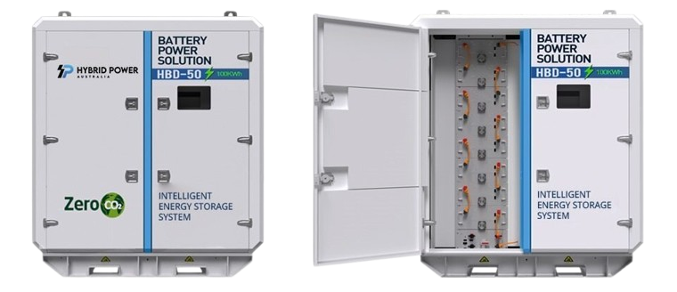 Battery storage hire Queensland mine site power system