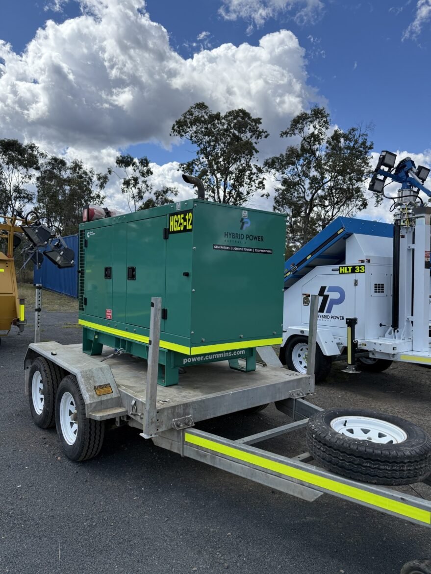 Used diesel generator for sale ex-hire QLD mining construction