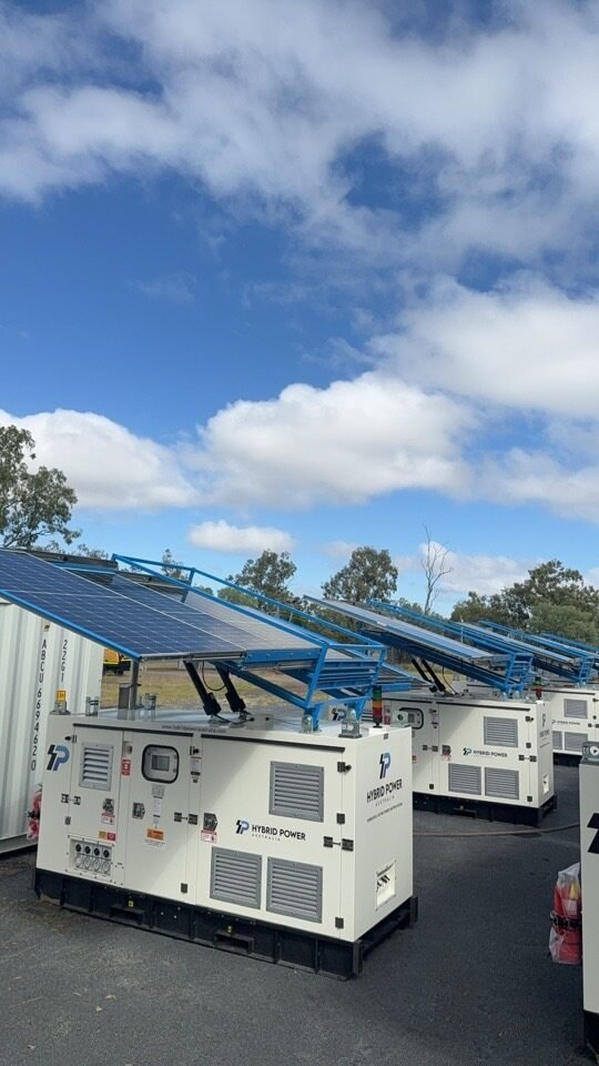 Hybrid generator hire QLD mining
